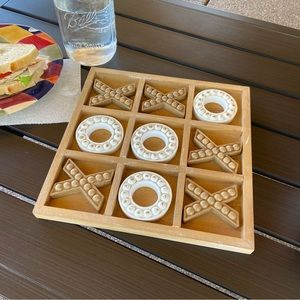 TIC TAC TOE Game 🖤PERFECT FOR THE PATIO.... brand new in box